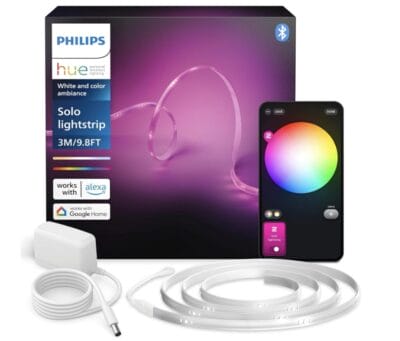 Philips Hue Indoor Lightstrip Basis-Set mit 3 m Länge